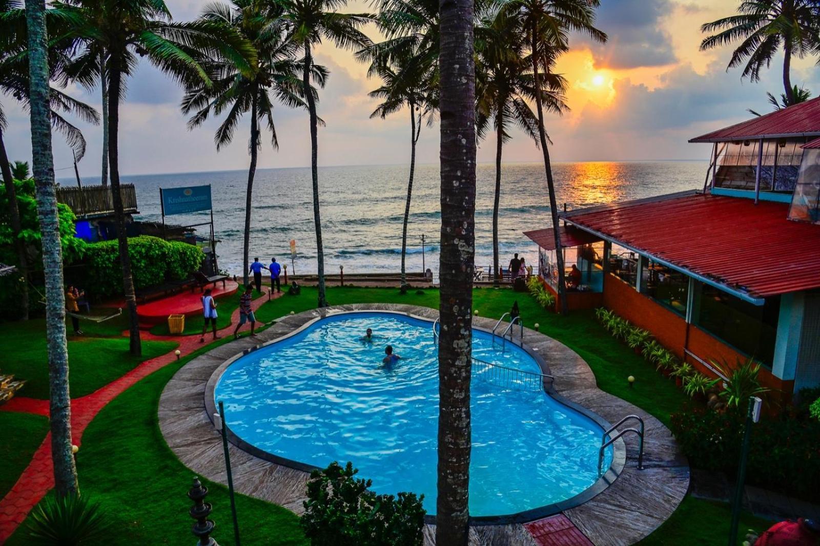 Krishnatheeram Ayur Holy Beach Resorts Varkala Eksteriør bilde