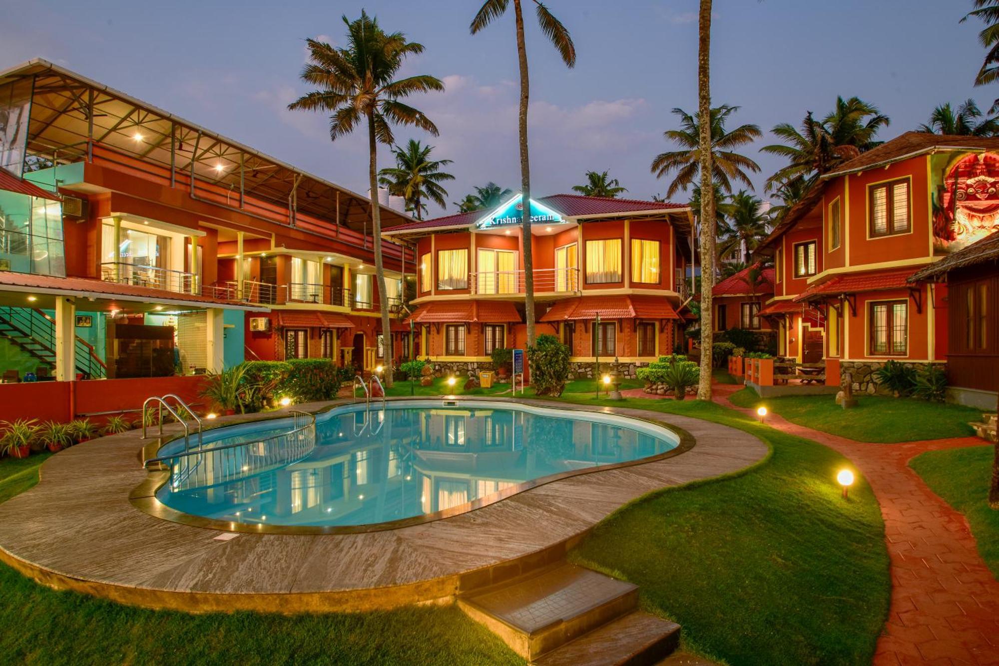 Krishnatheeram Ayur Holy Beach Resorts Varkala Eksteriør bilde